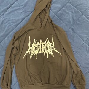 Black Graphic Hoodie